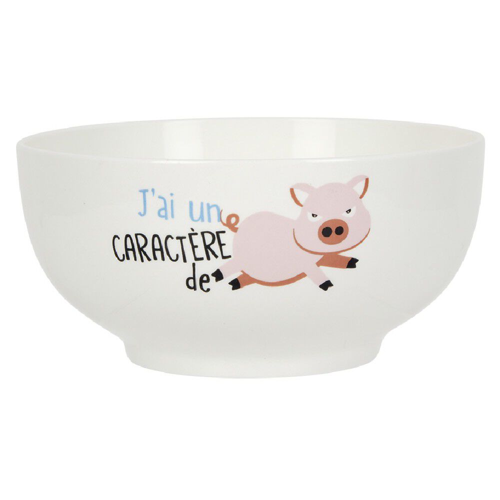 Bol humoristique en céramique