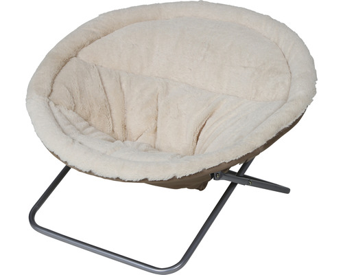 Ligbak, kattenkruk Alice 58 x 58 x 35 cm beige