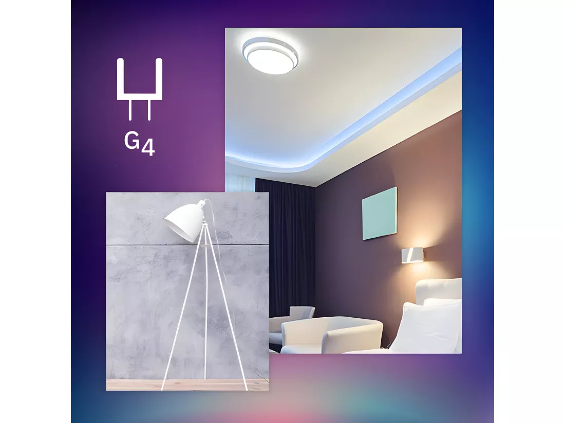 Ampoule LED G4 1.5W 120 lm 12V No Flicker Blanc Neutre 4000K