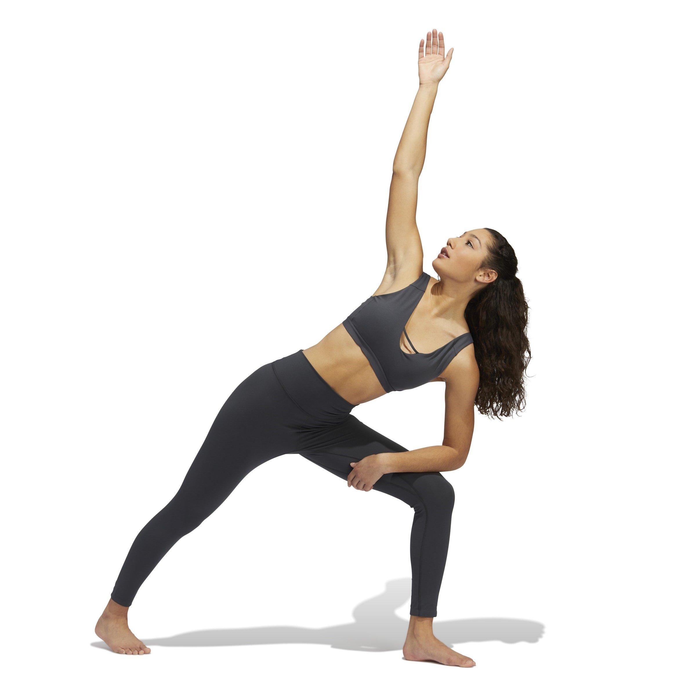 adidas Yoga Studio Luxe Light Support Bra Womens Low Impact Sports
