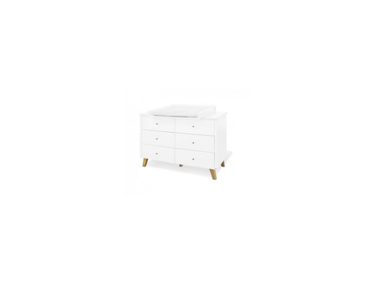 PINOLINO - Meuble à langer Commode Table a langer Pan Extra Large L 140 x P 78 ou 56 x...