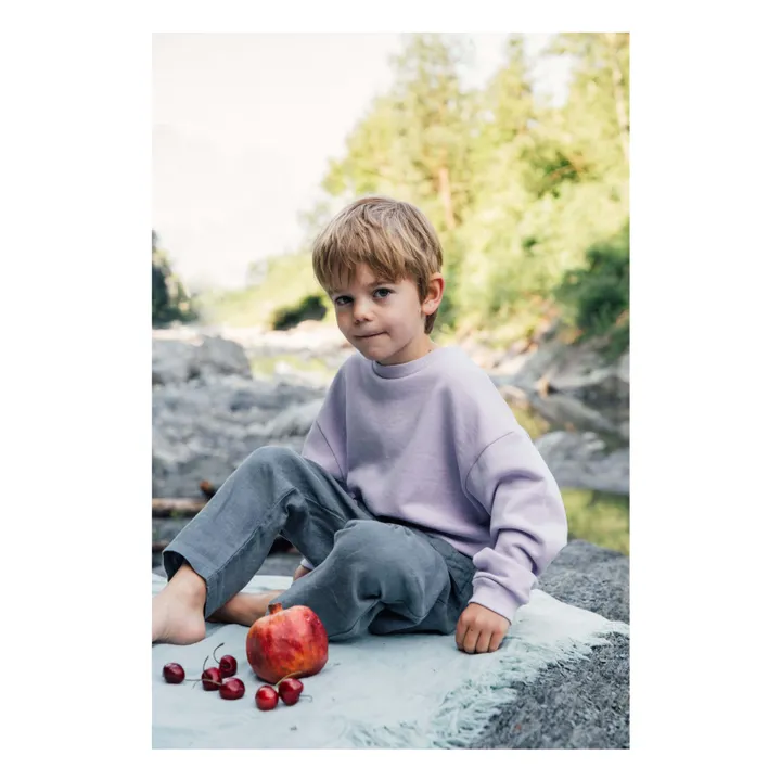Matona Sweat Coton Bio | Lilas