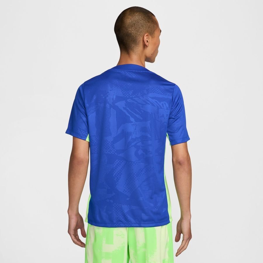 FC Barcelone T-shirt d'Entraînement Dri-FIT Academy Pro Avant-Match 3ème - Bleu Royal/Vert