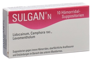 SULGAN N Suppositorien, 10 Stück