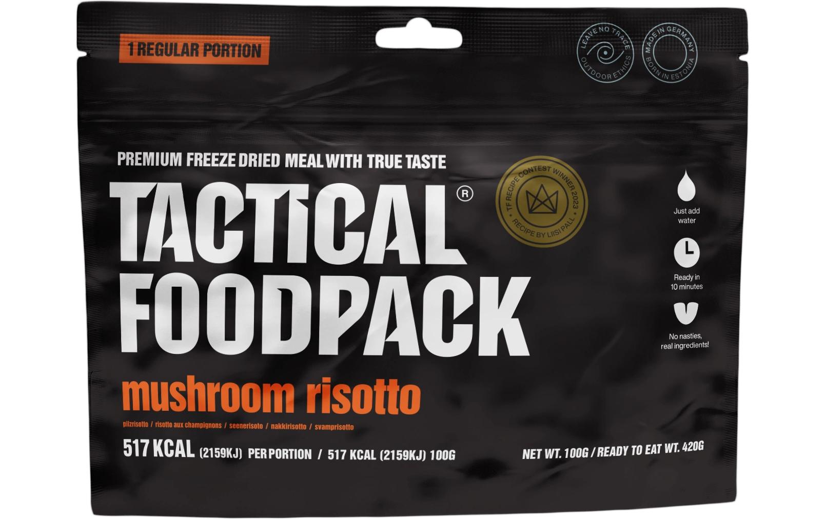 Hauptgericht Pilz-RisottoFertiggericht