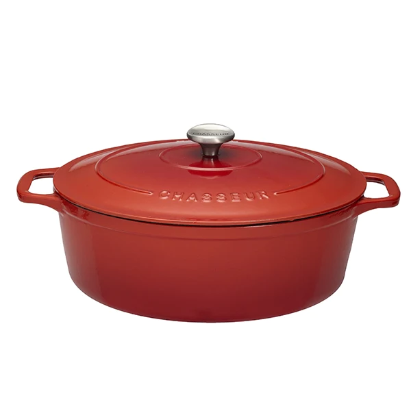 Cocotte Sublime fonte ovale 5 L 29 cm rubis Chasseur