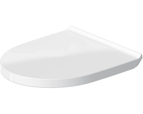 DURAVIT DuraStyle Basic staande toiletset, diepe spoeling, open rand, glanzend wit met toiletzitting 40190900A1