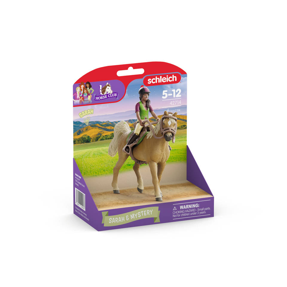 schleich HORSE CLUB Sarah en Mystery 42714