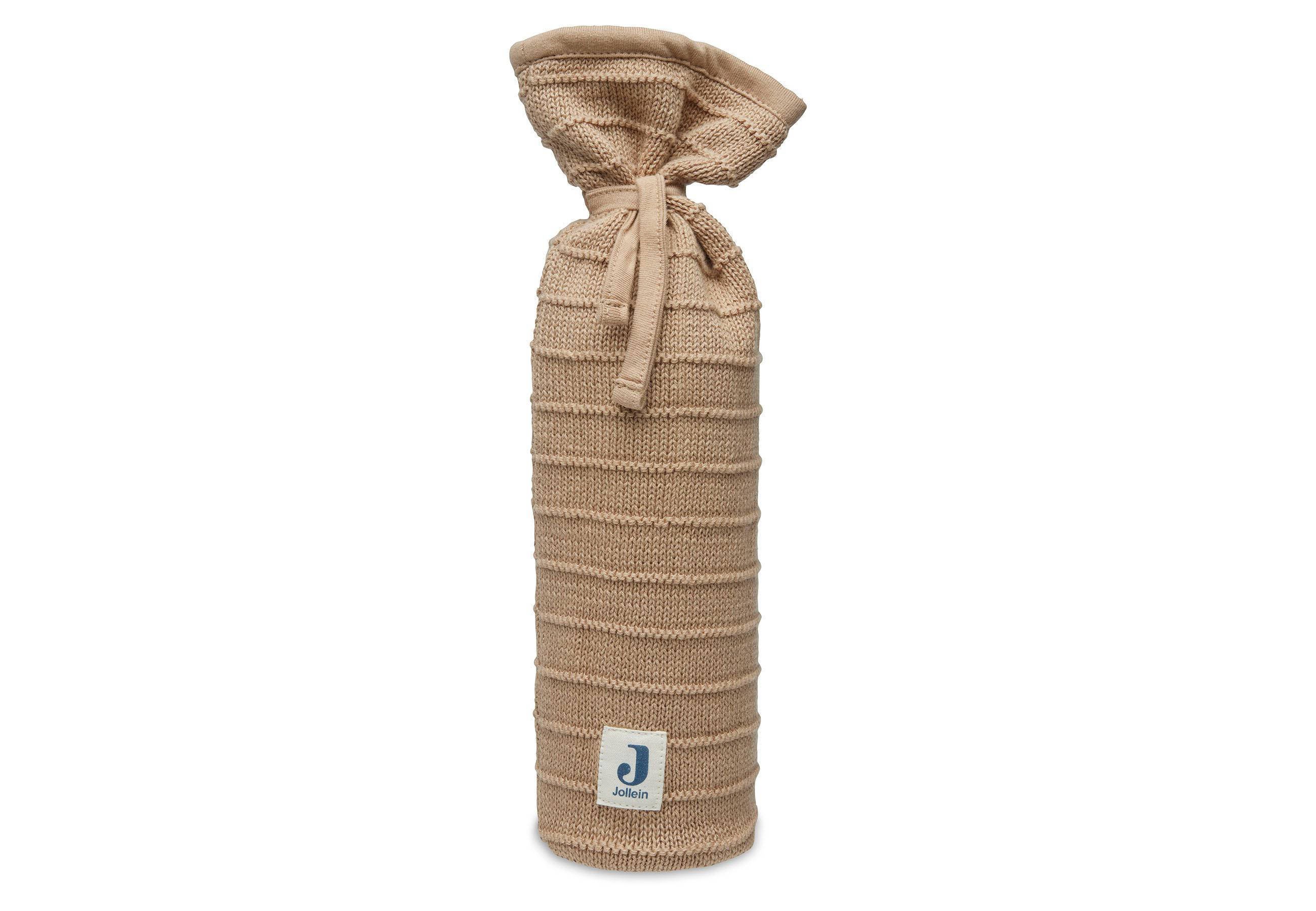 Jollein kruikenzak Pure Knit Biscuit