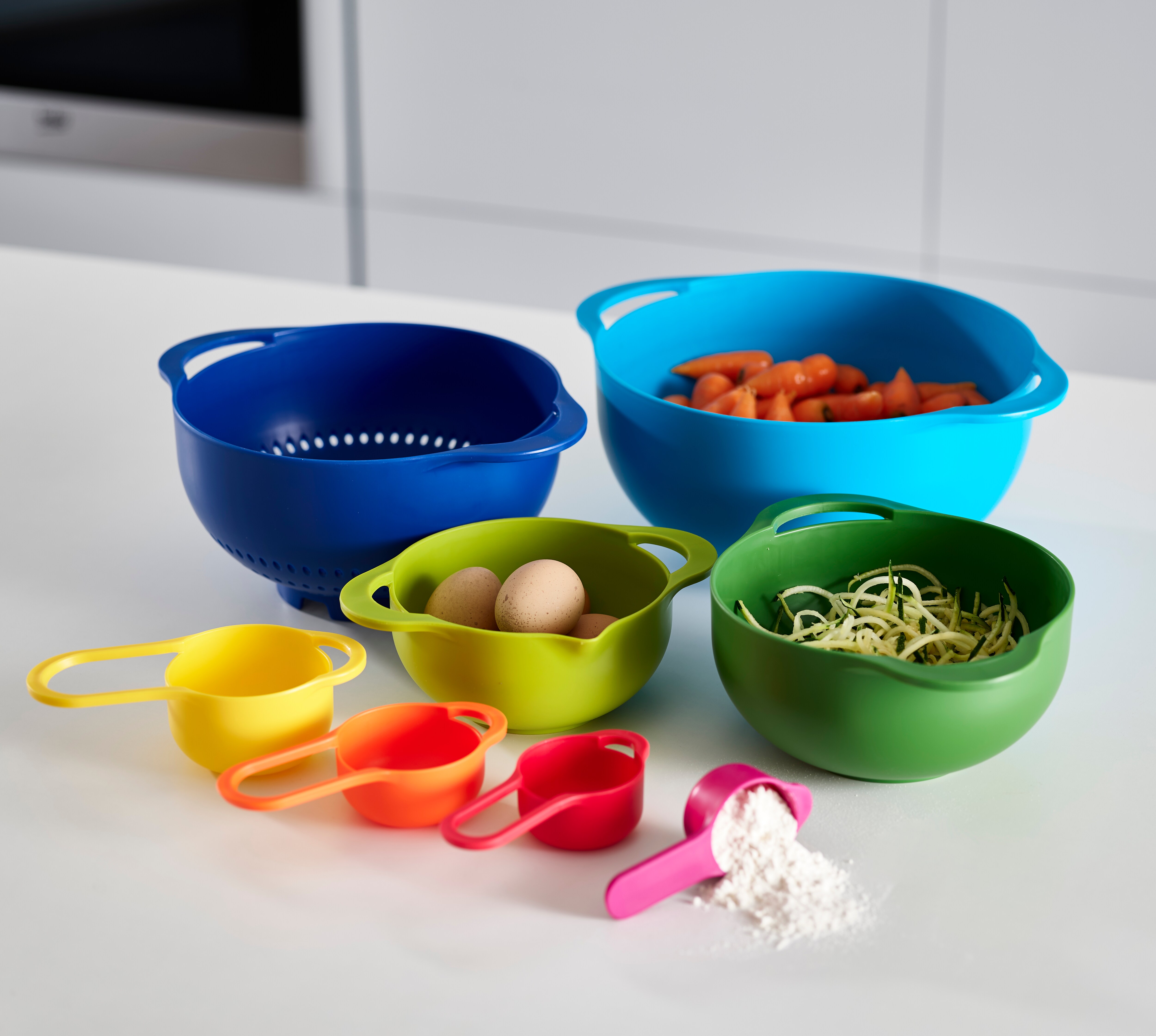 Joseph Joseph 8-teiliges Schalenzubereitungsset 