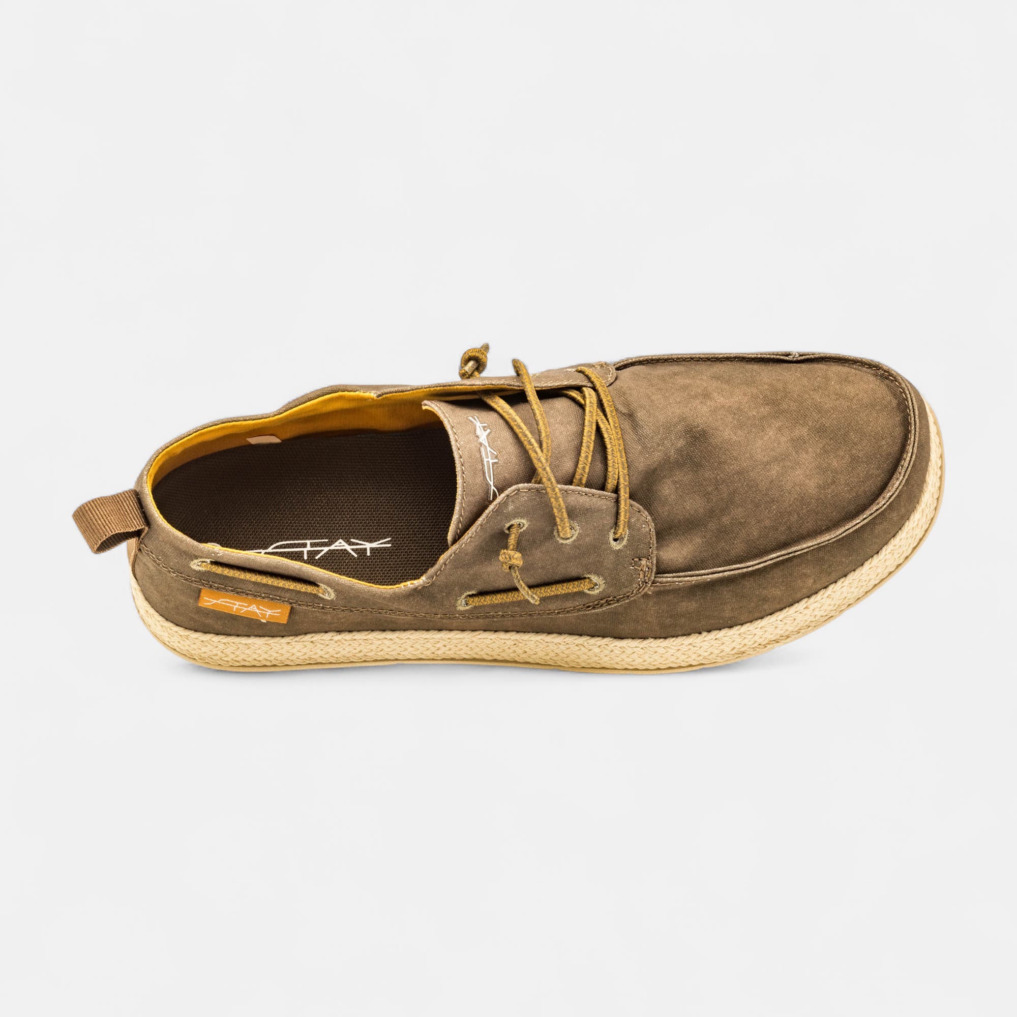 Baskets en toile Homme taupe
