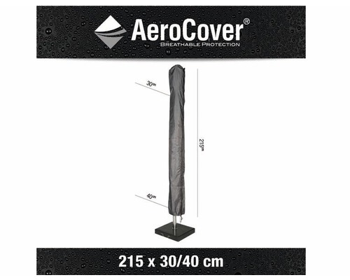 Beschermhoes voor parasol H215xB30 cm
