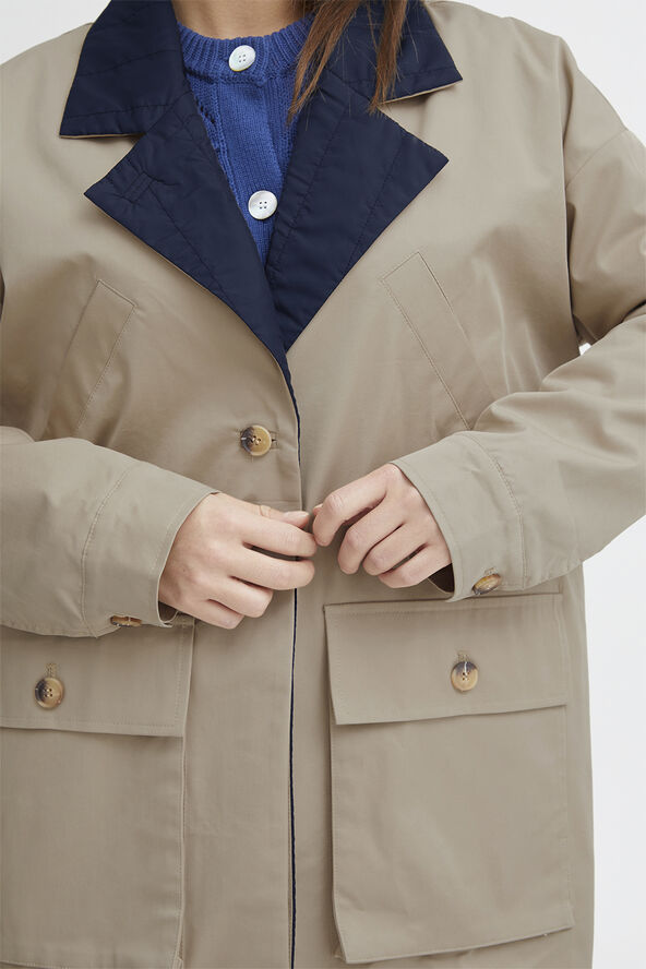 PULZ Jeans PZVELA Jacket Irish cream