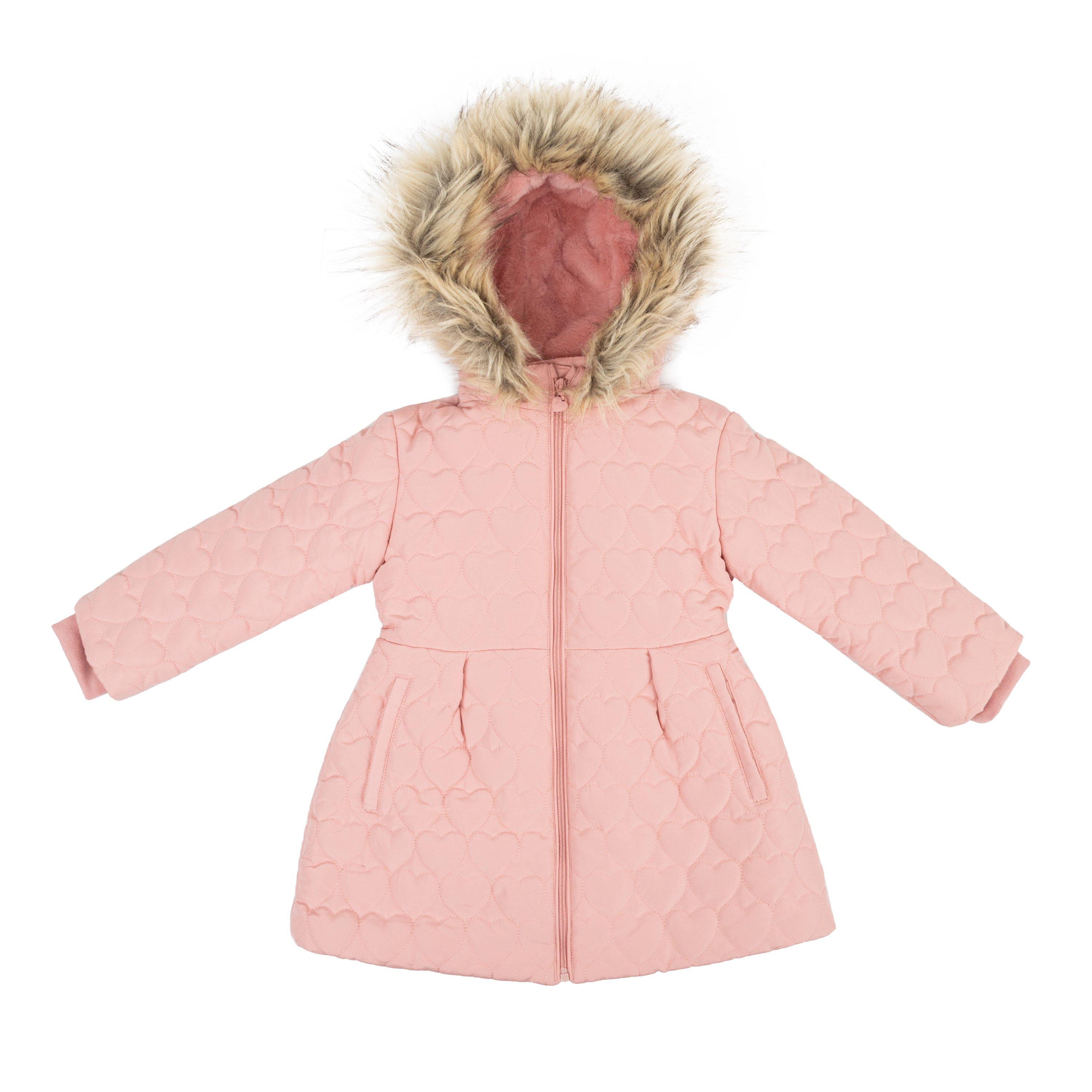 Miso Heart Quilted Jacket Infants