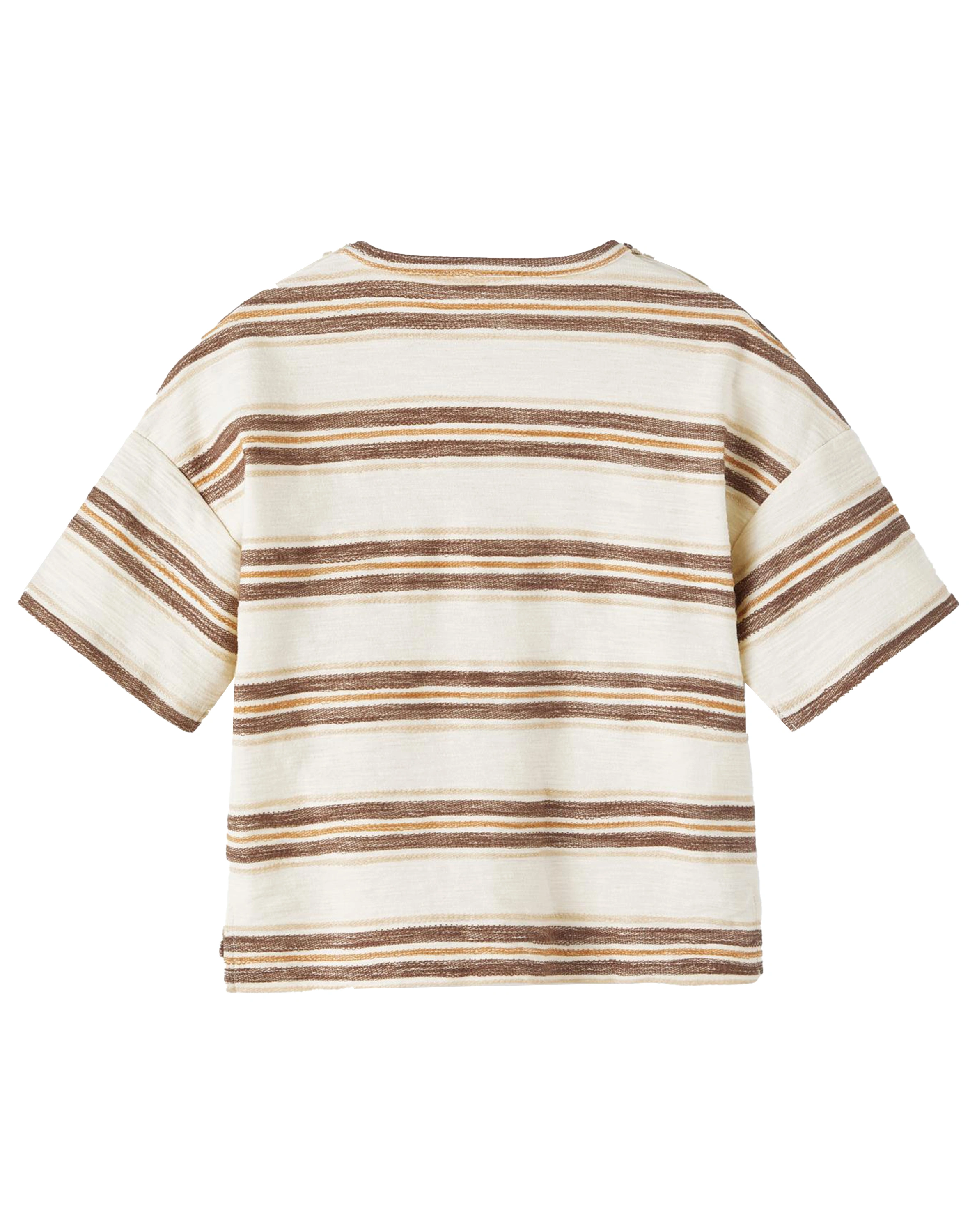 Jersey-T-Shirt NMMDODO STRIPED in turtledove