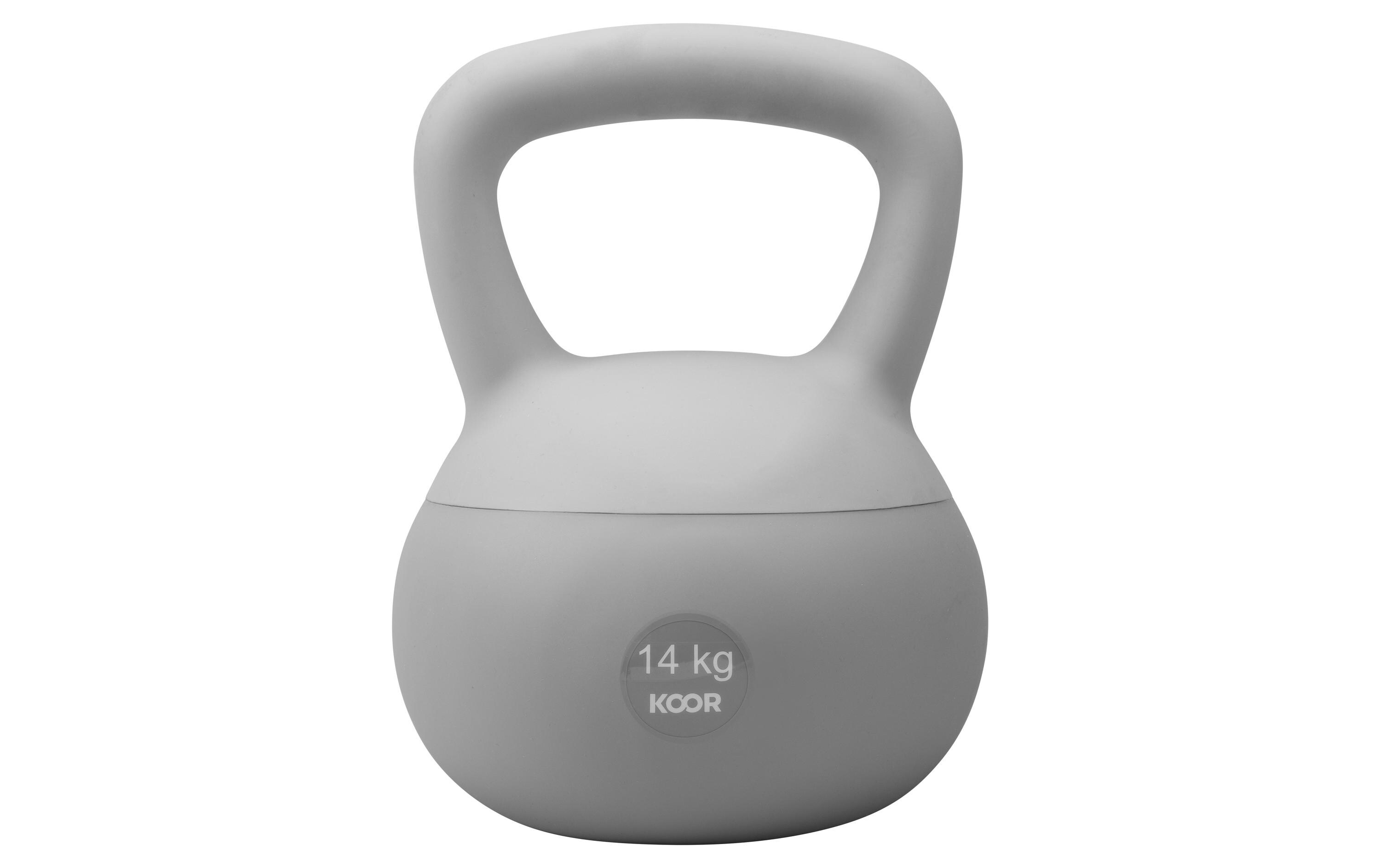 Kettlebell Paalla Soft, 14 kgKugelhantel für das Training zu Hause