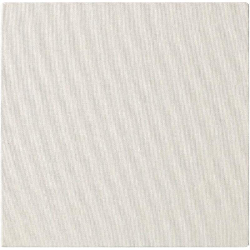 Prêt à peindre carton toilé 20x20cm 3mm - Blanc