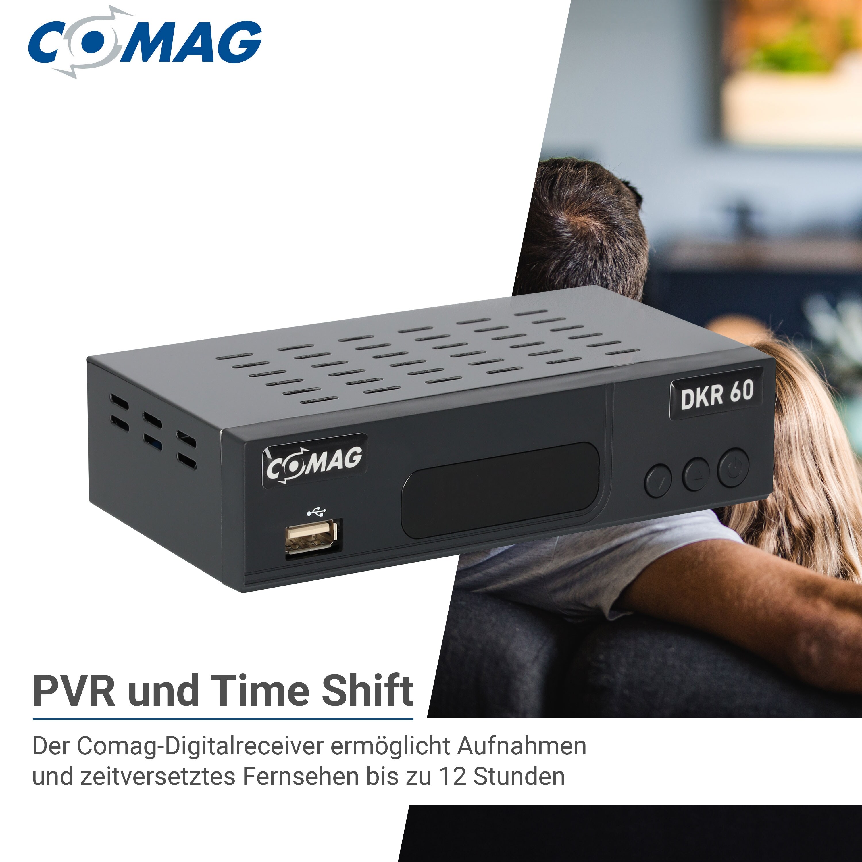 Comag DKR 60 HD HDTV Kabelreceiver mit PVR Funktion