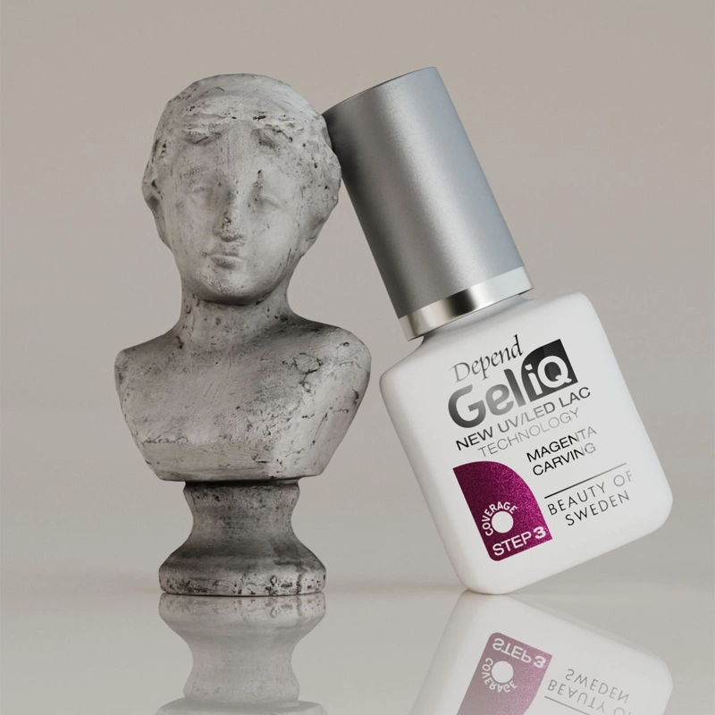 Depend Cosmetic Gel iQ Polish Step 3 - 5 ml - Magenta Carving