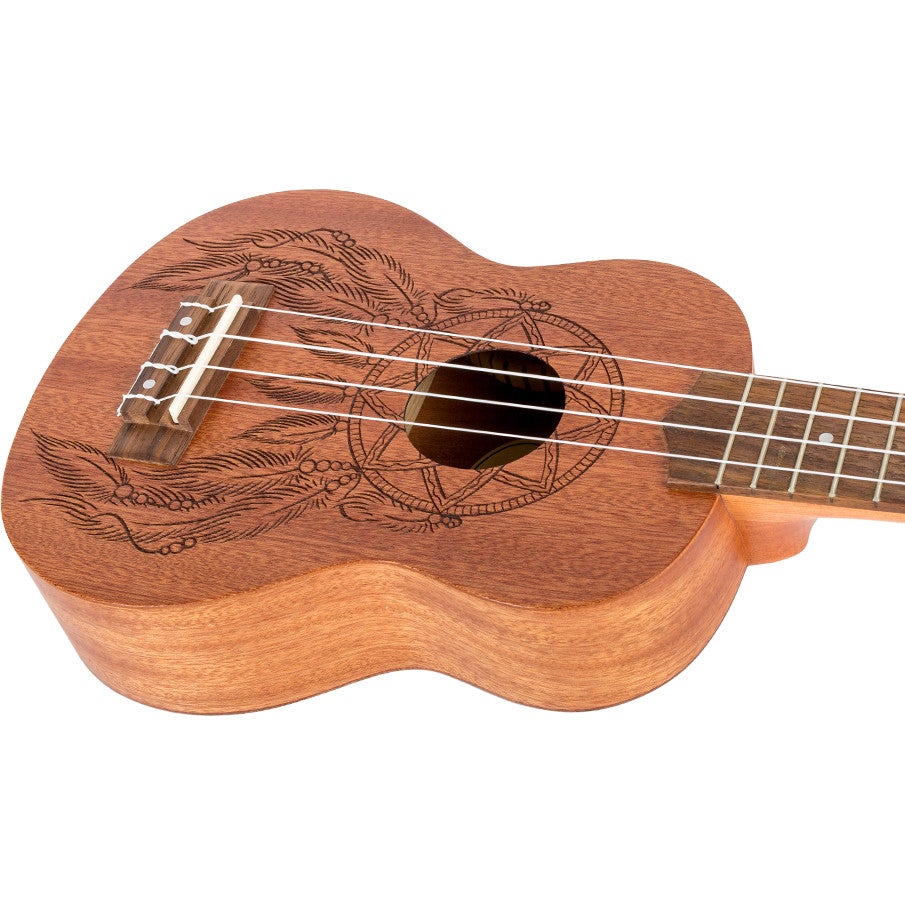 Flight Natural Series NUS350 Dreamcatcher sopraan ukelele met gigbag