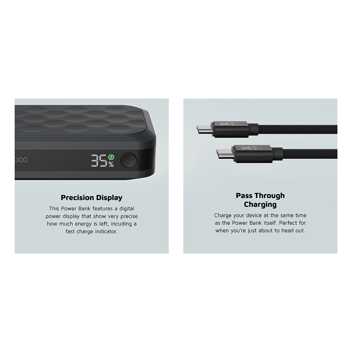 Xtorm 35W Fuel Series 20000mAh powerbank (sort)