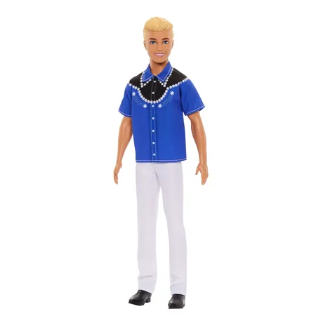 Barbie Fashionistas Ken-Puppe blonde mit Westernlook