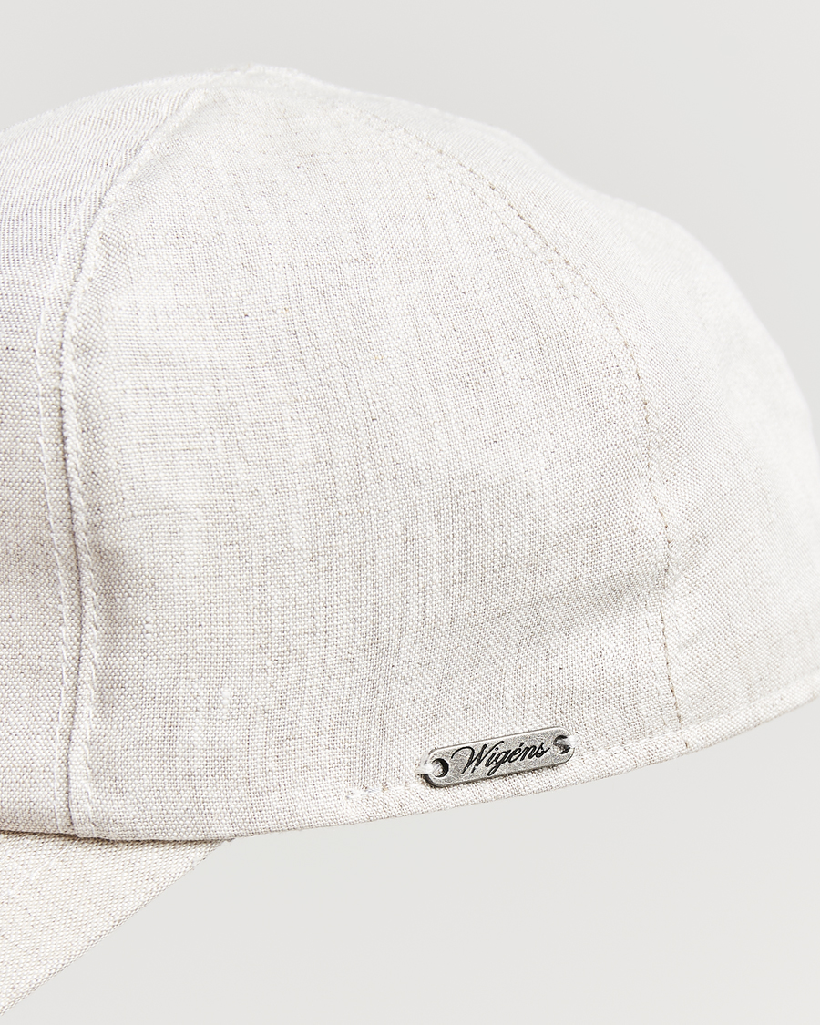 Wigéns Baseball Linen Cap Light Beige