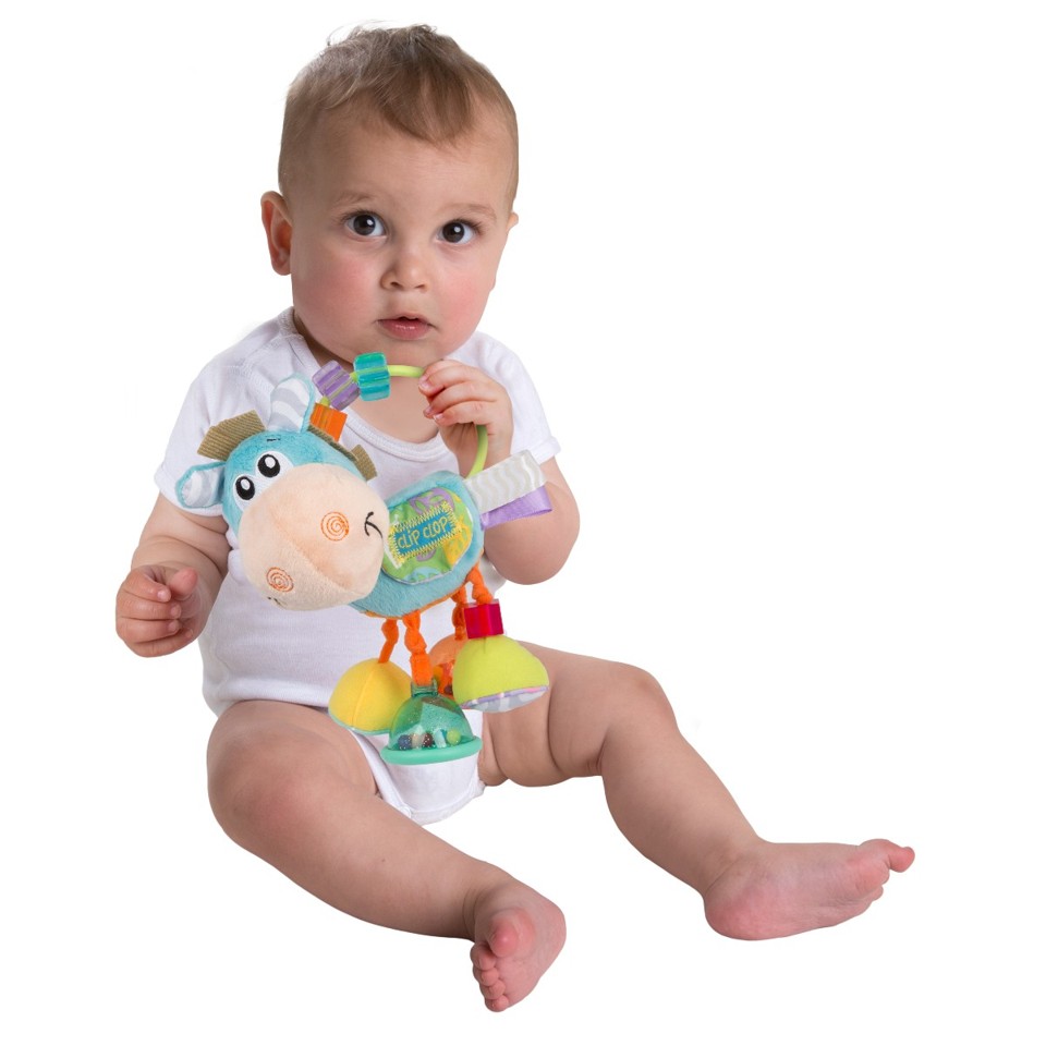 Playgro - Clip Clop Aktivitets hest - Blå