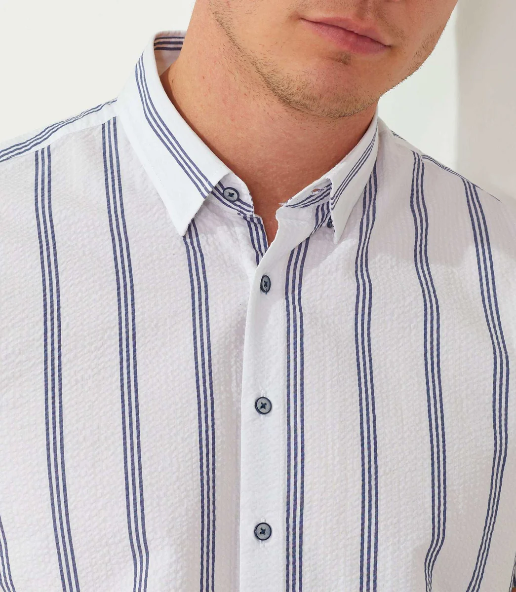 Chemise casual blanc 