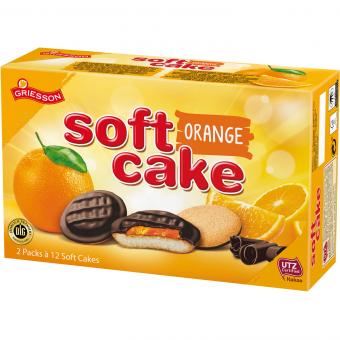 Griesson Soft Cake Orange 2x12er 300g MHD:1.6.25