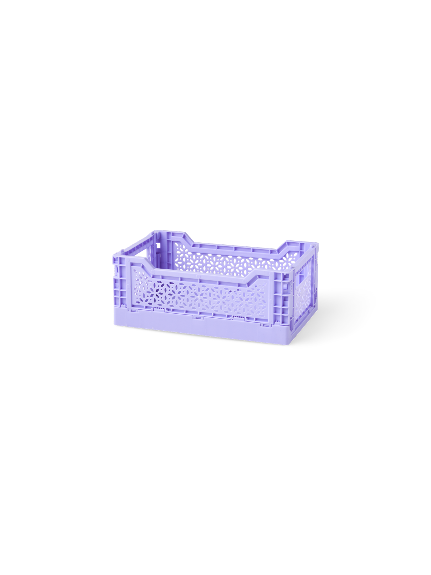 Foldekasse lille | Polypropylen. 27 x 16,5 x 10,5 cm. | Smokey Blue