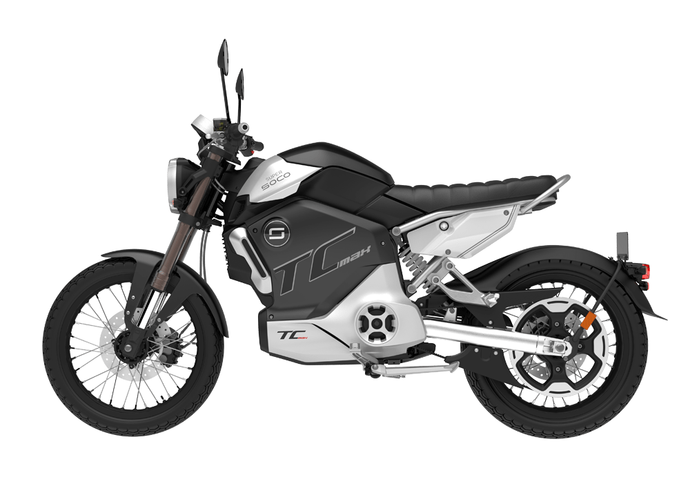 Moto électrique Super SOCO TC Max PRO 125 cm3 - Edition Limitée
