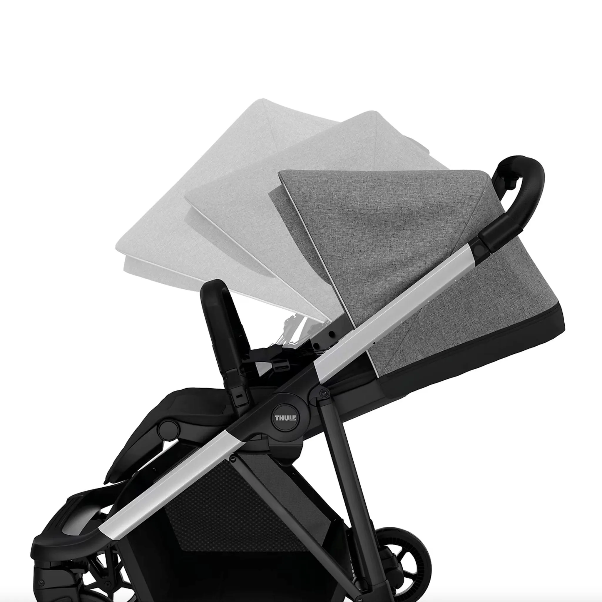 Thule Poussette Shine - Aluminium  Gris Mélange