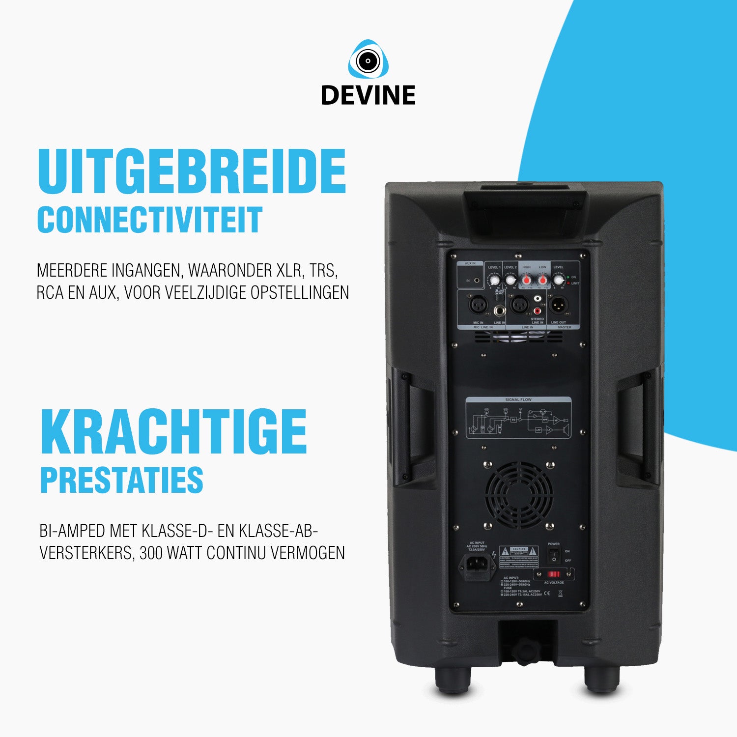Devine Onyx 12A + XLR-kabelset