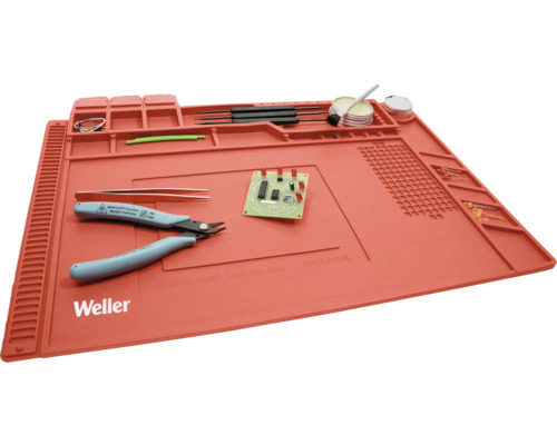 Weller hittebestendige soldeermat, maat M