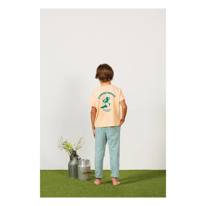 Arsène et Les Pipelettes Pantalon en Jean Florio | Vert