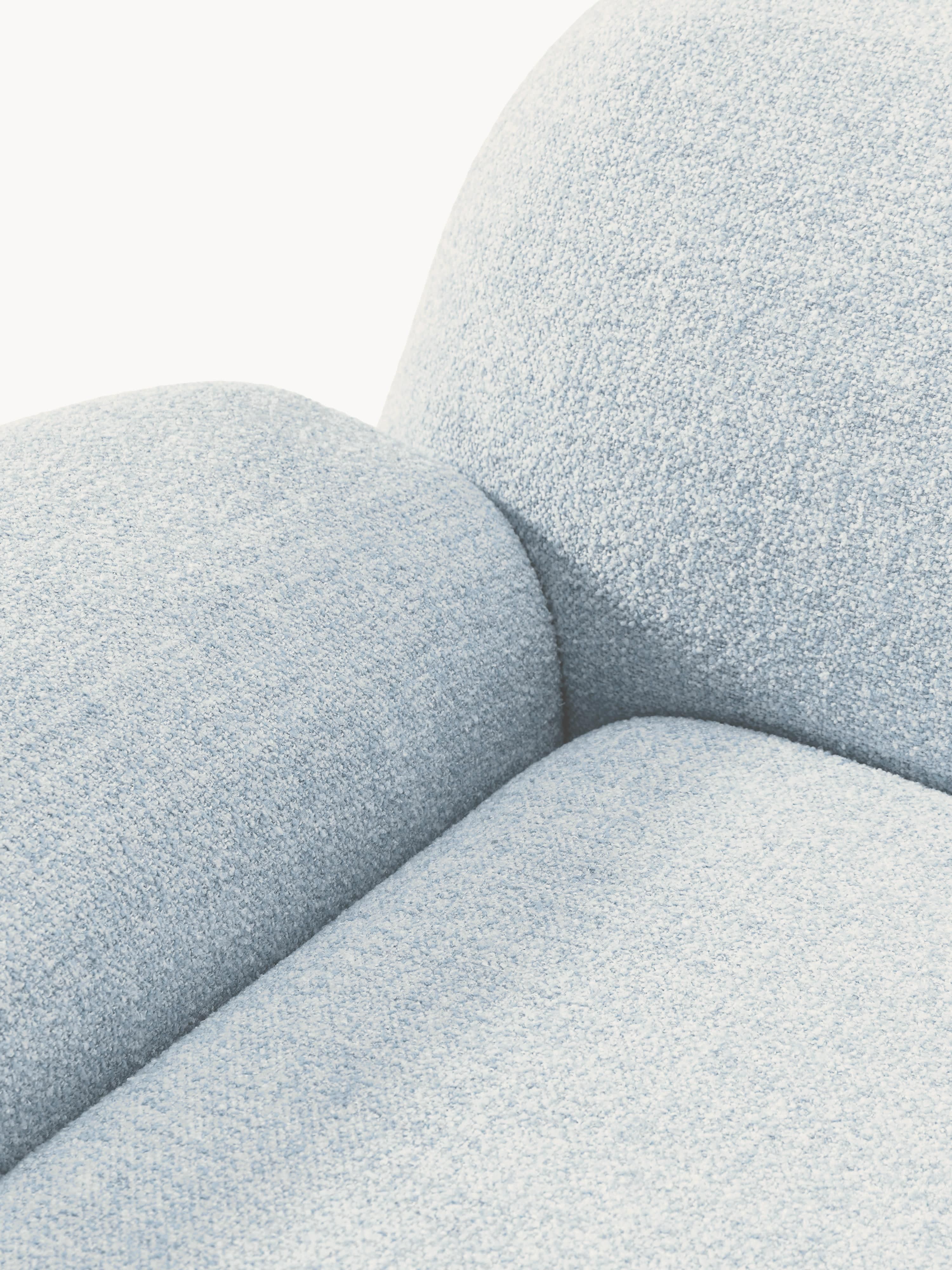 Bouclé loungefauteuil Wolke