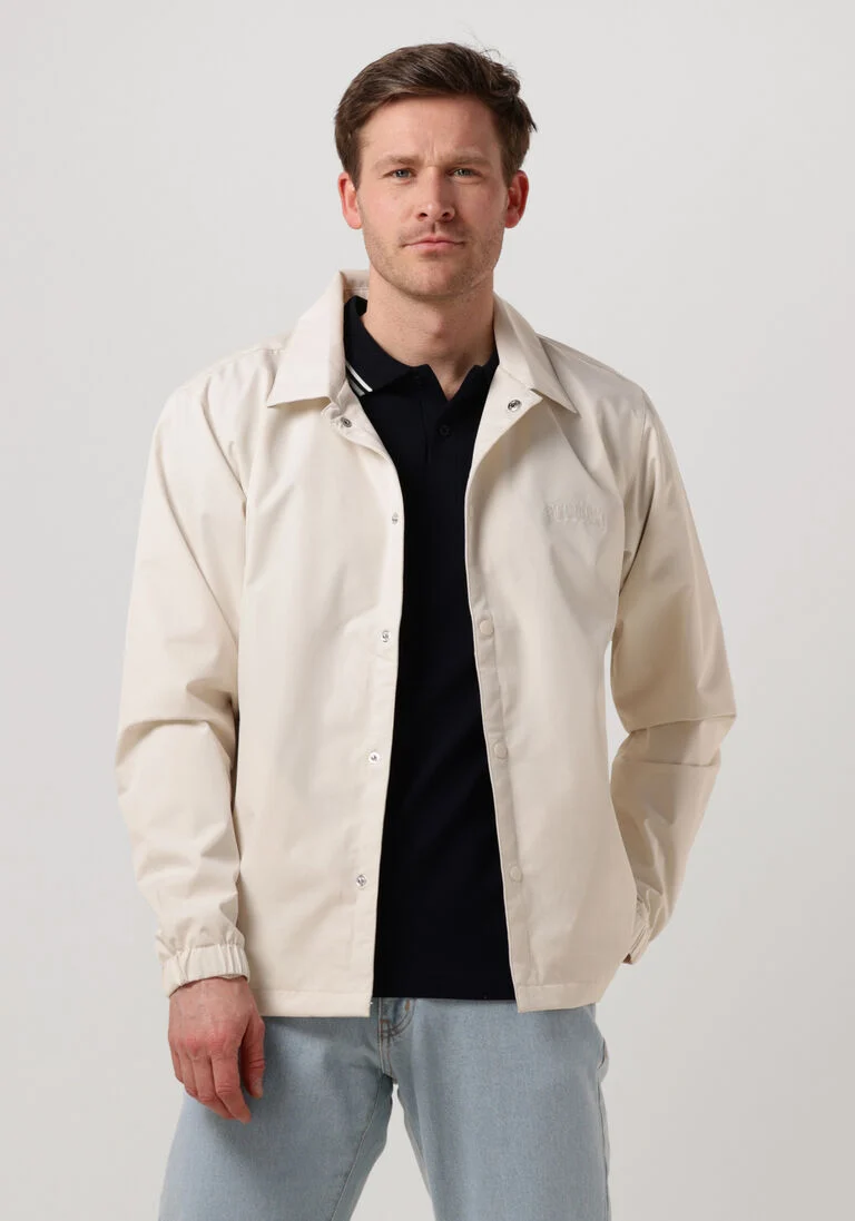 WOODBIRD gebroken wit woodbird jack frane coach jacket