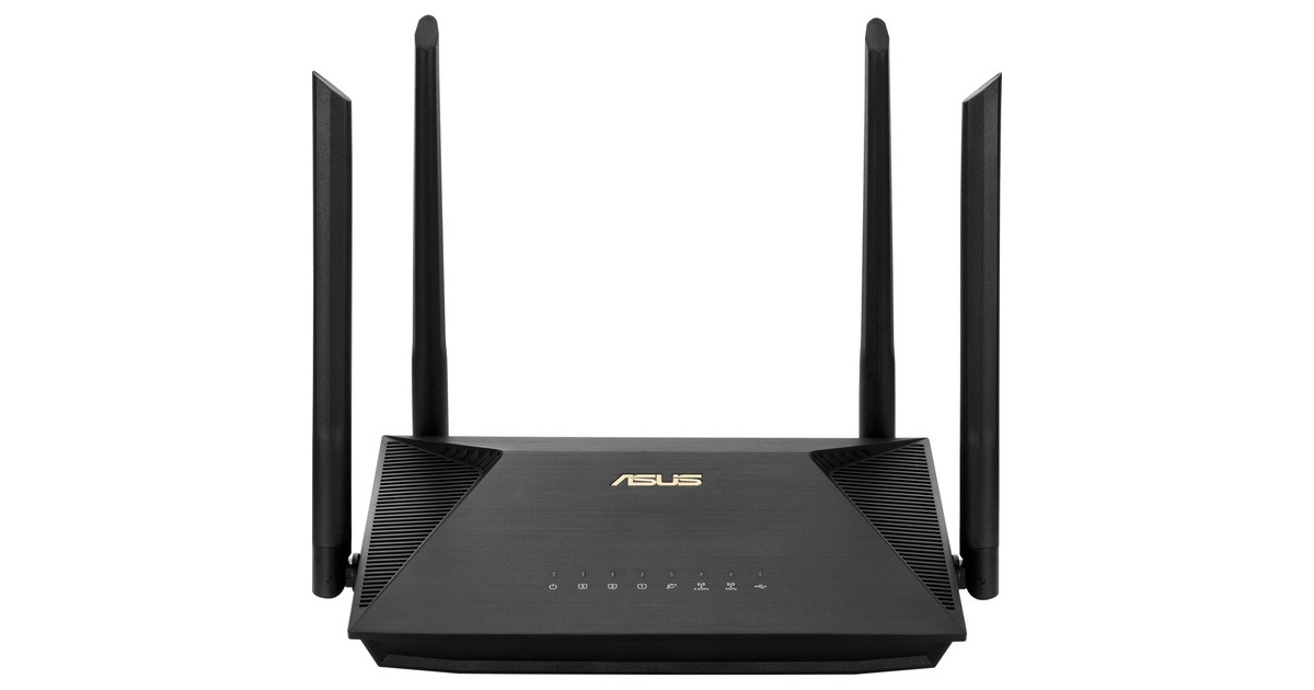 ASUSRT-AX53U router  (Zwart)