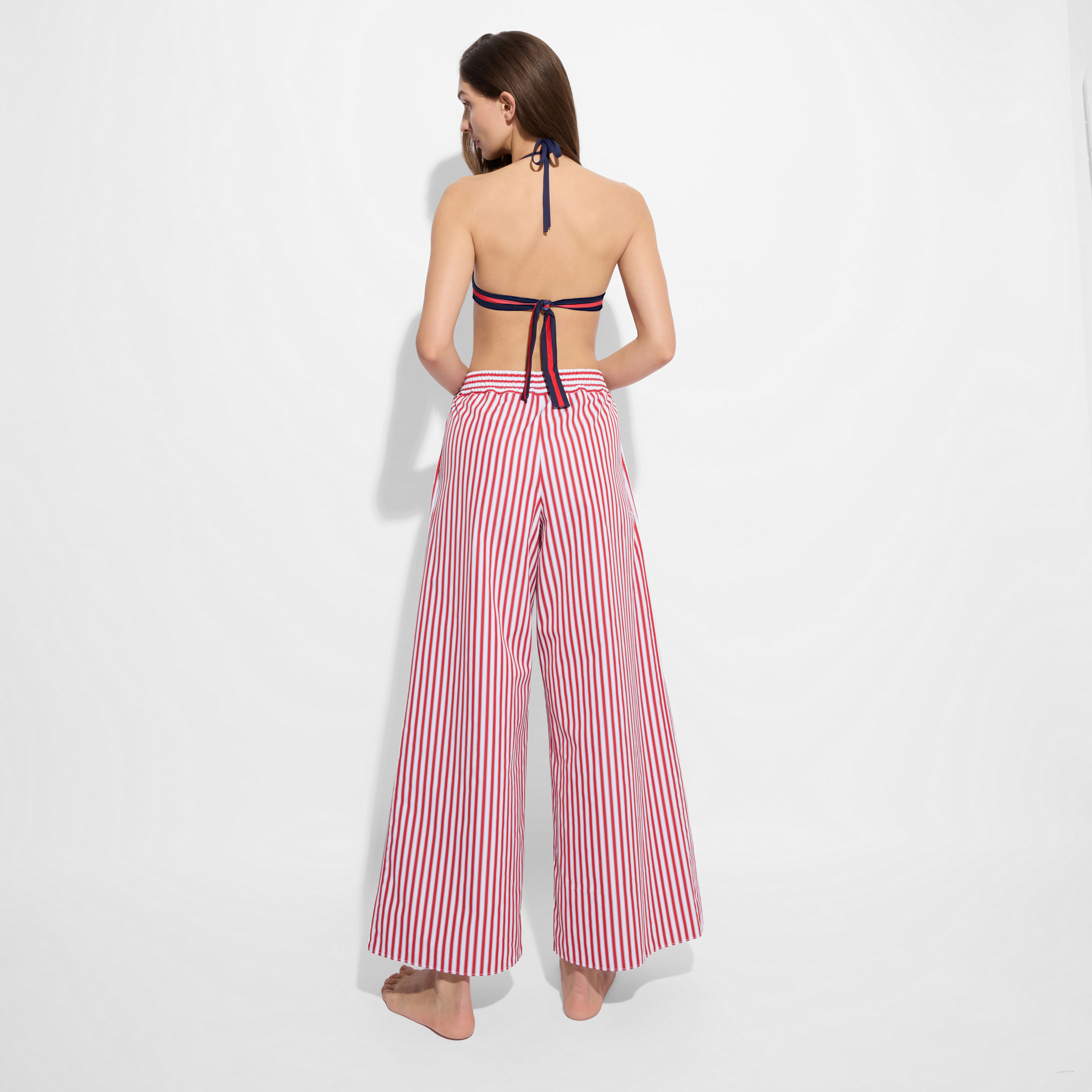 Pantalon en Coton Femme Uni - Vilebrequin x Ines de la Fressange
