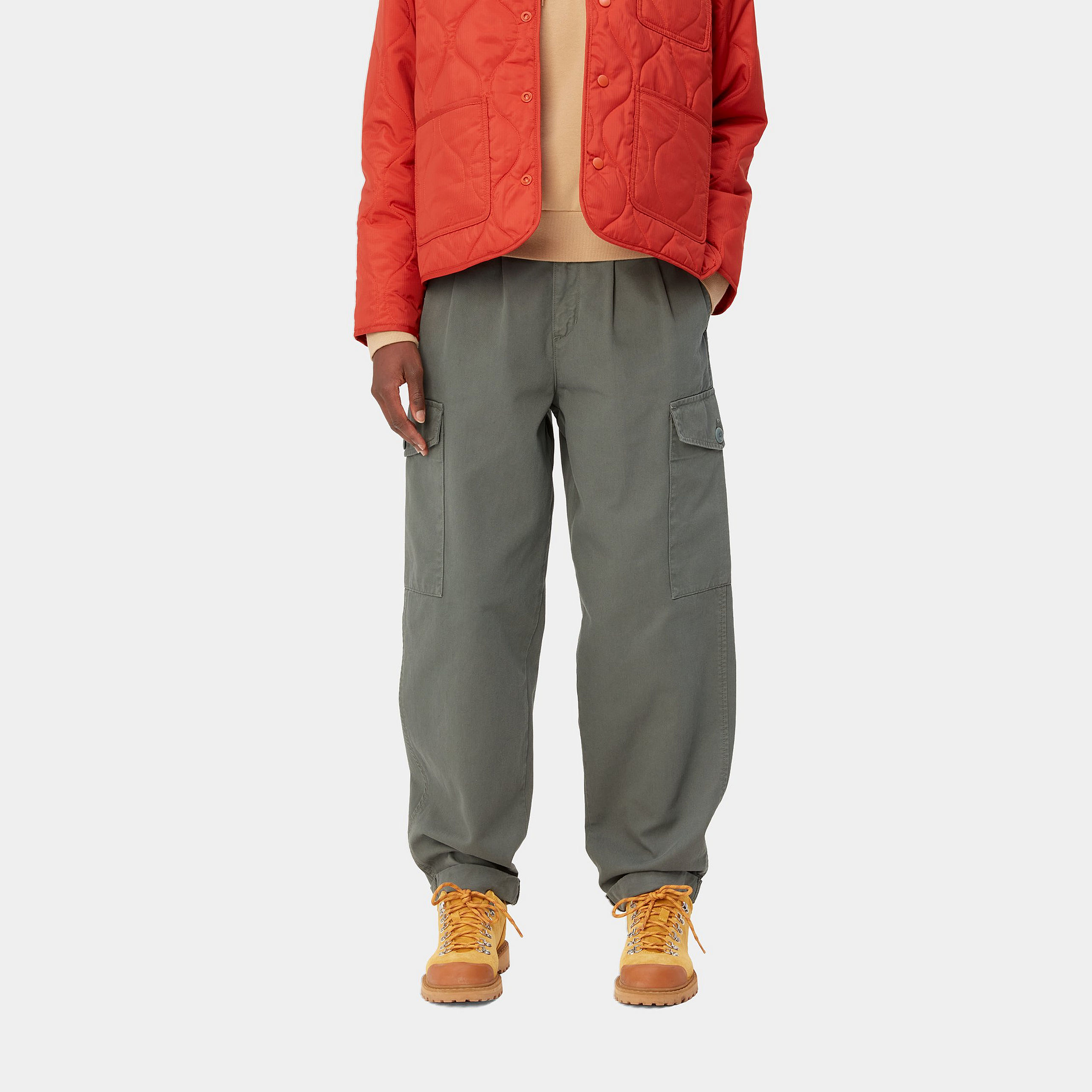 Carhartt WIP W Collins Pant Smoke Green
