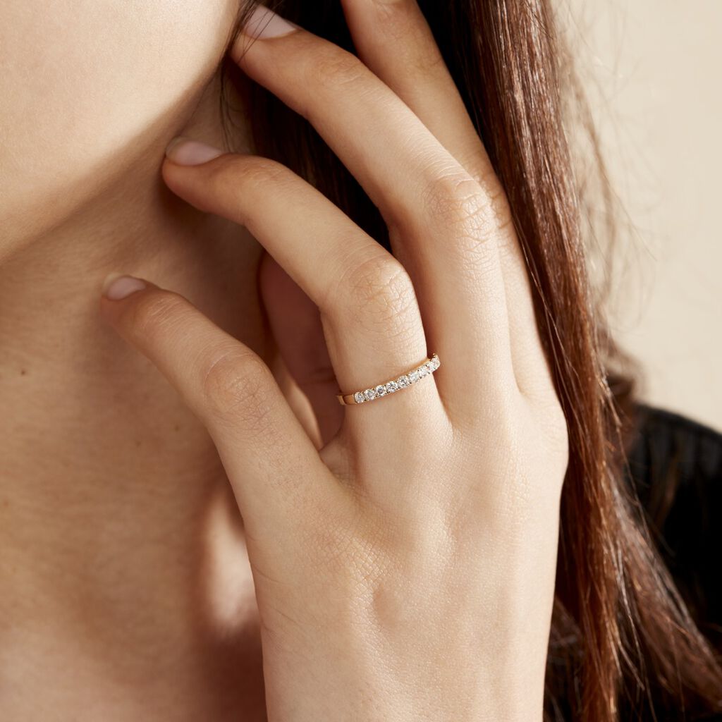 Alliance Pristina Or Jaune Diamant
