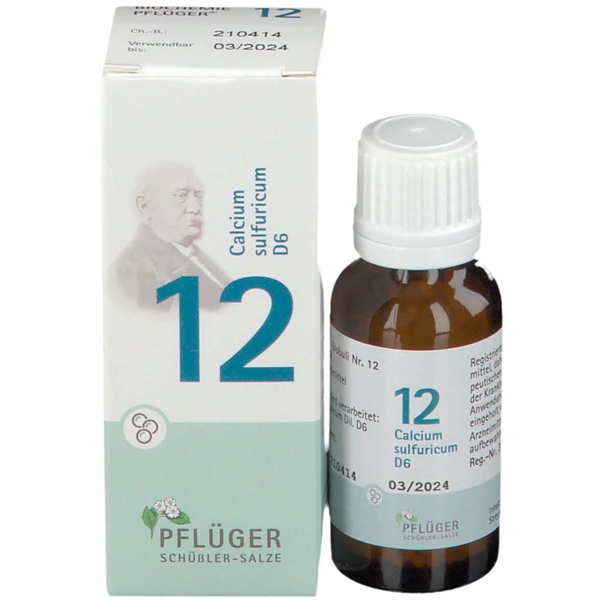 BIOCHEMIE PFLÜGER® Nr. 12 Calcium sulfuricum D 6