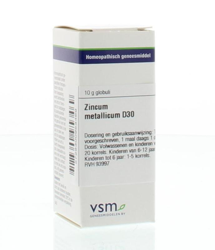 VSM Zincum metallicum D30 10g