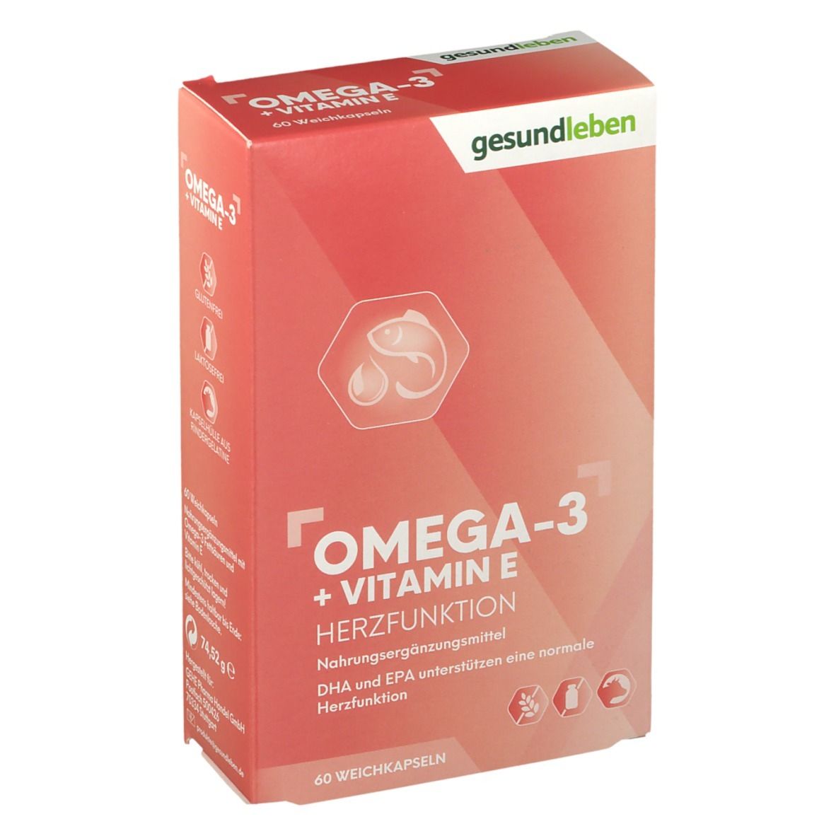 GESUND LEBEN Omega-3 1.000 mg