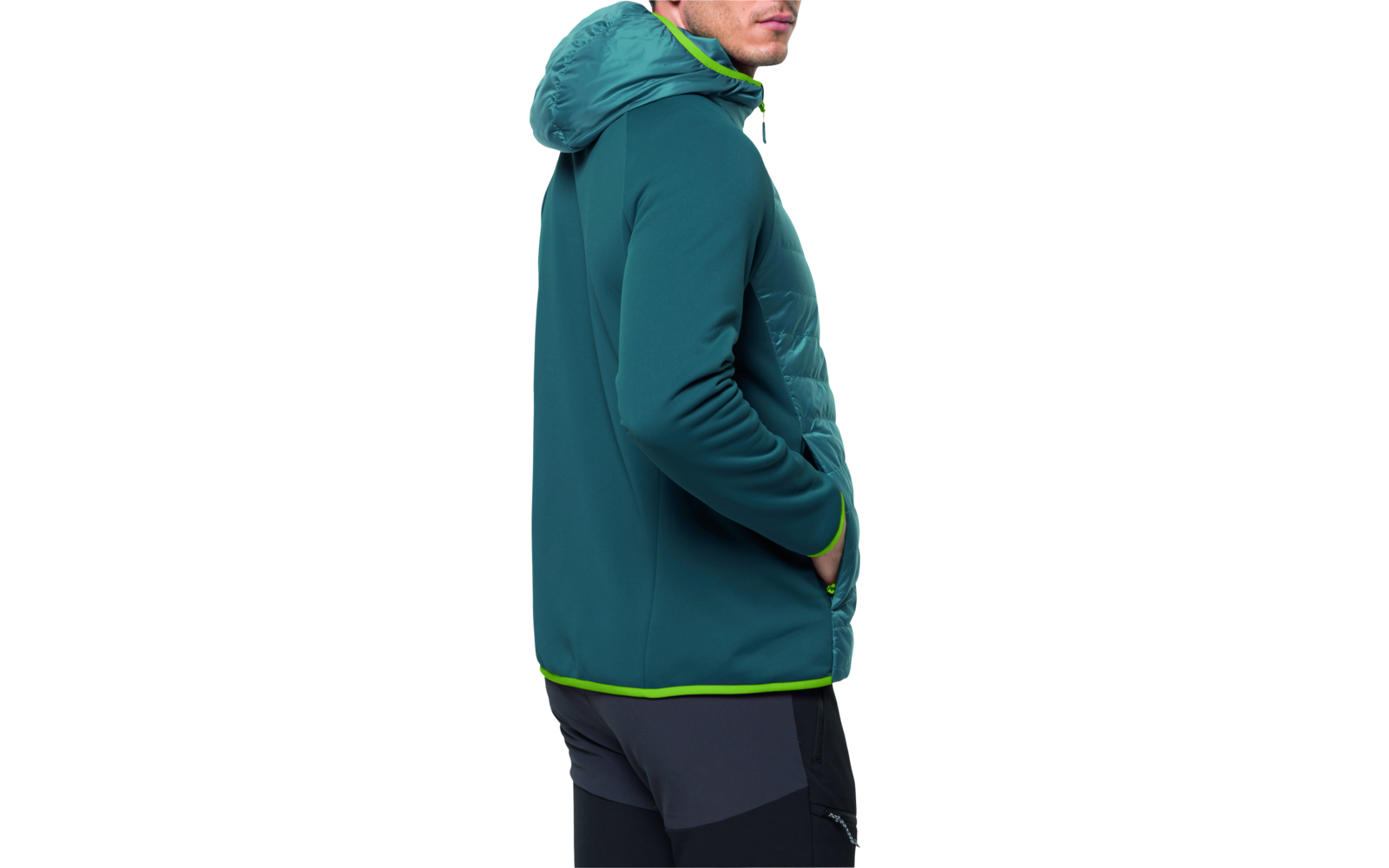 Jack Wolfskin Routeburn Pro Hybrid Herren Übergangsjacke fresh green