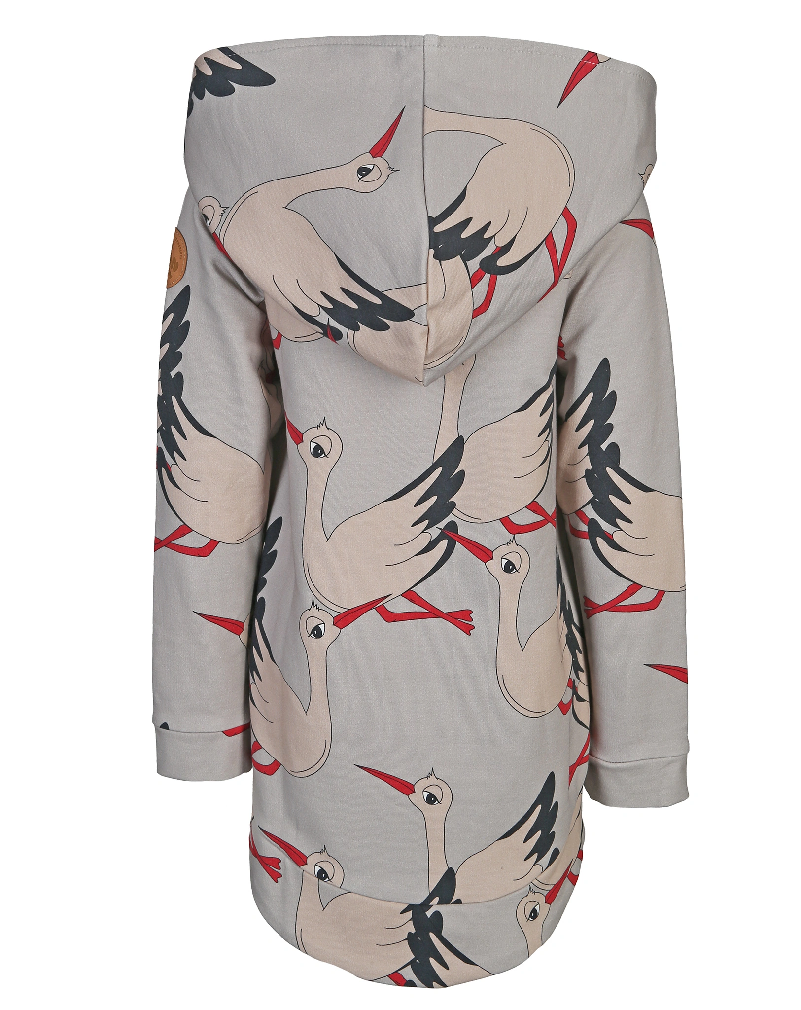 Kapuzen-Sweatjacke STORK in grey