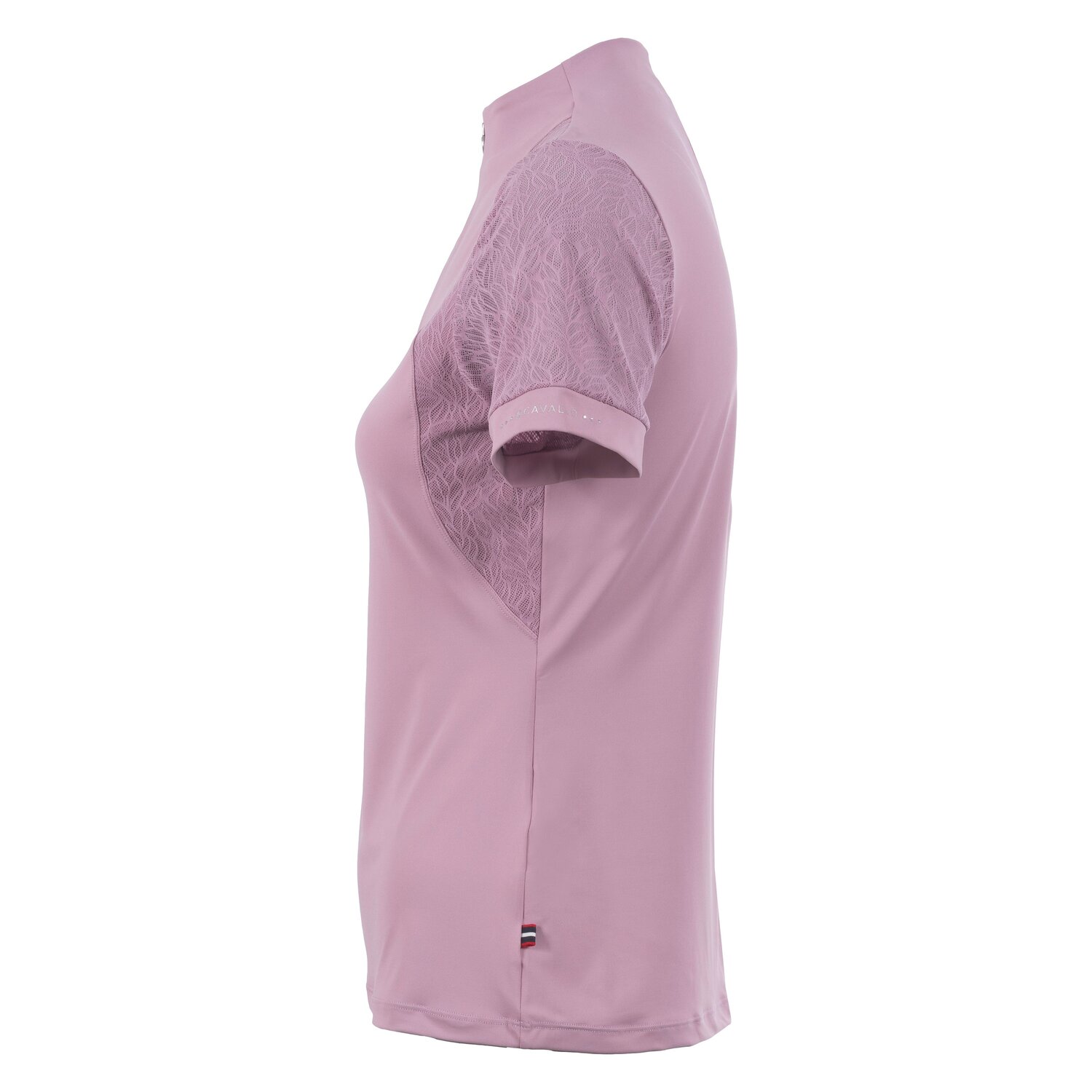 Cavallo Trainingsshirt CAVAL LACE HALFZIP SHIRT - dusty rose