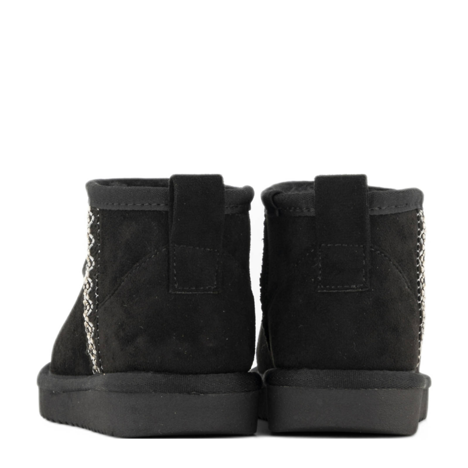 Graceland gevoerde enkelboots zwart