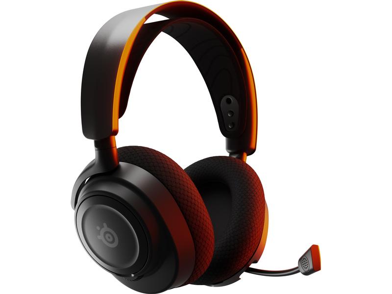 Steel Series Headset Arctis Nova 7 Schwarz Kabelloses Gaming-Headset mit Surround-Sound